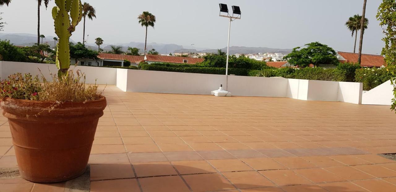 Pool & Wifi Free Shared Flat Private Room By Ocean Park Maspalomas  Esterno foto